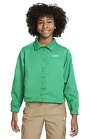 Nike Kids' Sportswear Snap Front Jacket at