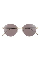 Cartier 52mm Round Sunglasses in Gold at Nordstrom