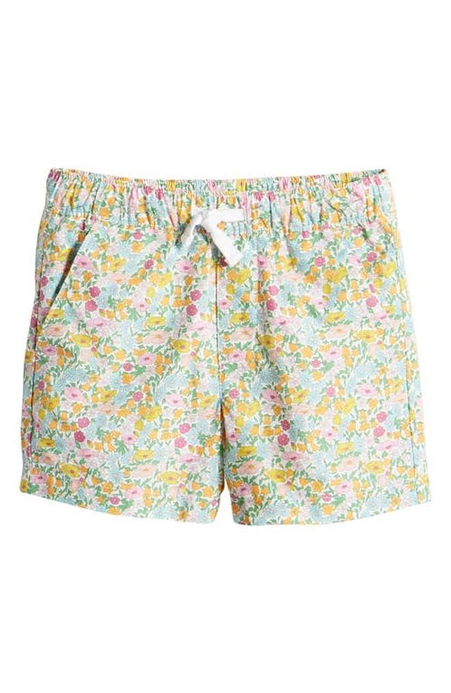 Janie and Jack x Liberty London Kids' Poppy Daisy Cotton Shorts Multi at Nordstrom,