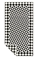 Slowtide Gatsby Jacquard Beach Towel in Black at Nordstrom, Size One Size Oz