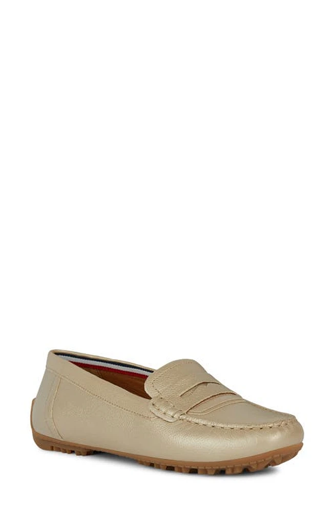 Geox Spherica EC Loafer Gold at Nordstrom,