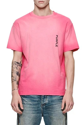 PURPLE BRAND Ombré Cotton Graphic T-Shirt in Pink at Nordstrom, Size X-Large