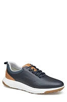 Johnston & Murphy Amherst GL1 Sport Hybrid Waterproof Golf Sneaker Navy Coated Knit at Nordstrom,