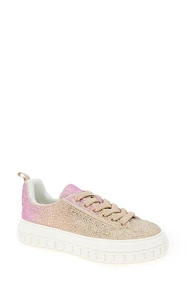 bcbg Riso Platform Sneaker Ombre Rhinestones at Nordstrom,