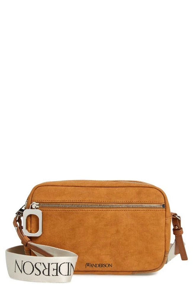 JW Anderson JWA Puller Canvas Camera Bag in Caramel at Nordstrom