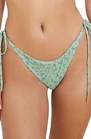 HOUSE OF CB Lira Tie Side Bikini Bottoms at Nordstrom,