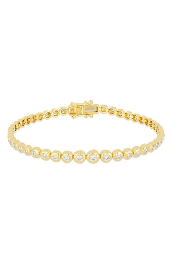 EF Collection Graduated Diamond Bracelet in 14K Yellow Gold at Nordstrom