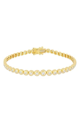 EF Collection Graduated Diamond Bracelet in 14K Yellow Gold at Nordstrom