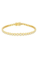 EF Collection Graduated Diamond Bracelet in 14K Yellow Gold at Nordstrom