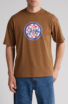 Vans Checker Icon Cotton Graphic T-Shirt Coffee Liqueur at Nordstrom,