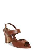 Manolo Blahnik Khiko Slingback Sandal Brown at Nordstrom,