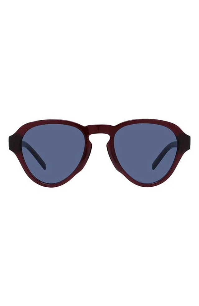 Nordstrom Givenchy GV Day 51mm Pilot Sunglasses in Shiny  display picture 2
