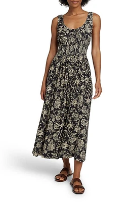 Faherty Sunseeker Crinkle Midi Dress at Nordstrom,