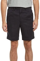 Berle Flat Front Shorts Black at Nordstrom,