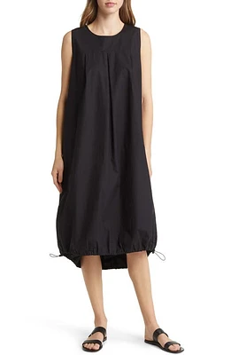 Masai Copenhagen Otoba Sleeveless Bubble Hem Cotton Dress Black at Nordstrom,