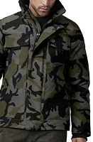 Canada Goose Forester Trim Fit 625 Fill Power Down Jacket in Classic Camo Coastal Grey at Nordstrom, Size X-Large