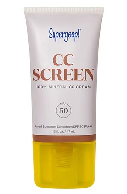 Supergoop! Supergoop! CC Screen 100% Mineral CC Cream SPF 50 in 400C at Nordstrom