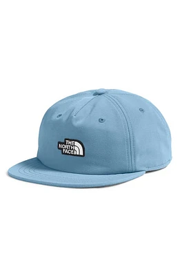 The North Face 5-Panel Recycled 66 Snapback Baseball Cap in Steel Blue at Nordstrom