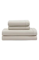 Calvin Klein Washed 200 Thread Count Percale Sheet Set in Beige/Tan at Nordstrom