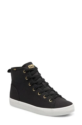 Keds Kickstart High Top Sneaker in Black at Nordstrom, Size 5.5