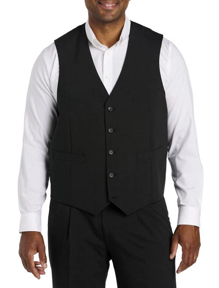 XDMY Oak Hill by DXL Perfect Fit Vest Charcoal at Nordstrom,