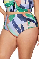 Artesands Lav Botticelli High Waist Bikini Bottoms Multi at Nordstrom, Us