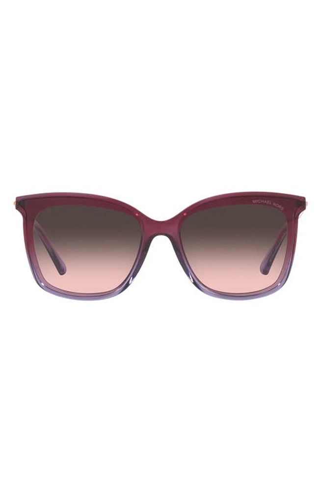 Michael Kors 61mm Gradient Square Sunglasses in Purple at Nordstrom