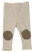 Ashmi & Co. Frankie Knee Patch Cotton Pants Apricot at Nordstrom, Us