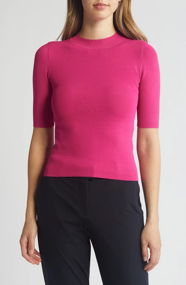 Ted Baker London Marllay Rib Sweater Pink at Nordstrom,