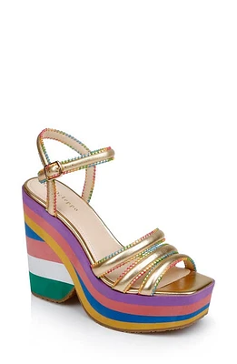 Dee Ocleppo France Platform Sandal Gold Leather at Nordstrom,