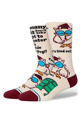 Stance Mr. Owl Crew Socks in Canvas at Nordstrom, Size Large