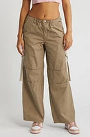 PacSun Cotton Cargo Pants Timber Wolf at Nordstrom,