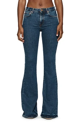 PURPLE BRAND Flare Jeans Dk Indigo at Nordstrom,