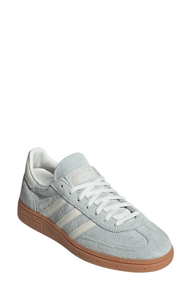 adidas Handball Spezial Sneaker in Wonder Silver/Off White/Gum at Nordstrom, Size 11