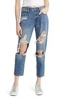 HIDDEN Jeans Destructed Boyfriend Dark Wash at Nordstrom,