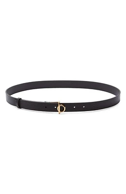 burberry Rocking Horse Leather Belt Black at Nordstrom,