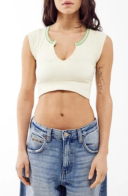 BDG Urban Outfitters Going for Gold Crop Top at Nordstrom,