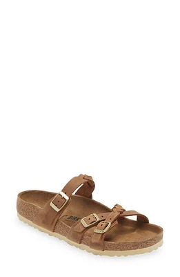 Birkenstock Franca Slide Sandal Cognac at Nordstrom,