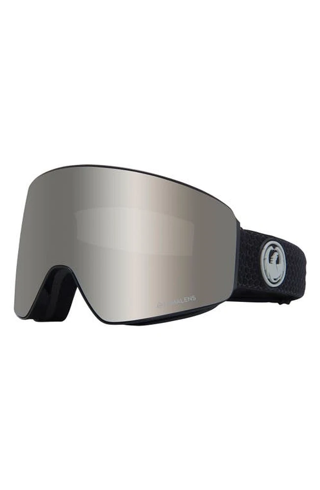 DRAGON PXV 65mm Snow Goggles in Split Llsilion Llflashblue at Nordstrom