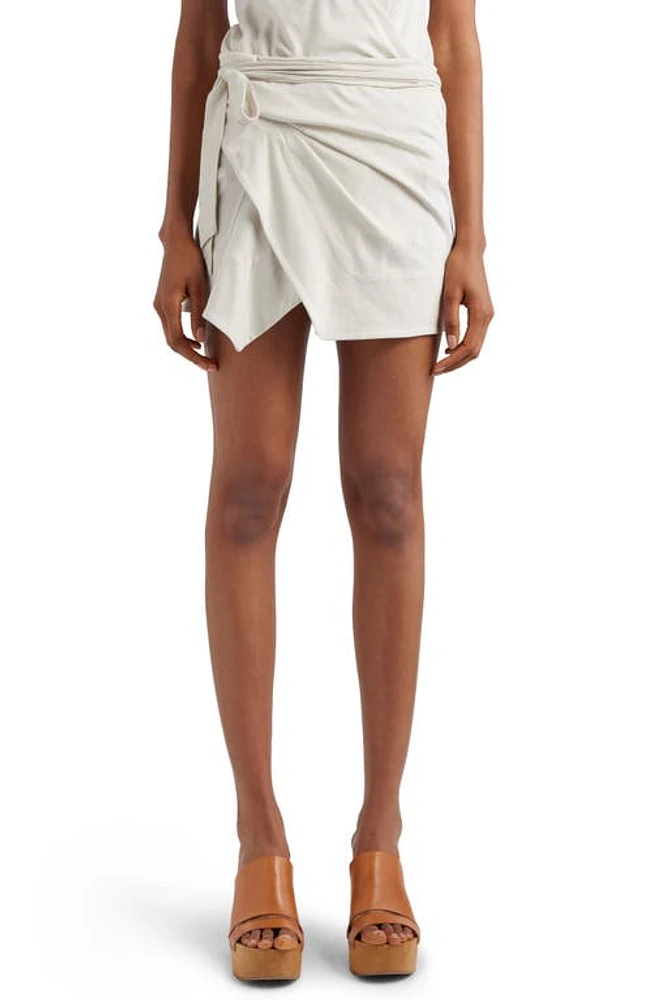 Isabel Marant Berenice Cotton Wrap Skirt at Nordstrom,