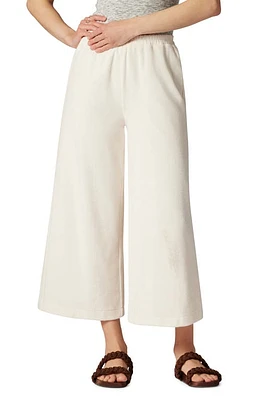 Joie Arden Terry Wide Leg Pants in Porcelain at Nordstrom, Size Xx-Small