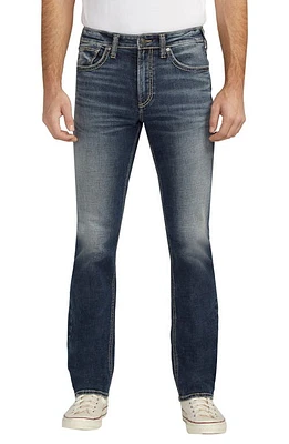 Silver Jeans Co. Grayson Classic Fit Straight Leg Jeans in Indigo at Nordstrom, Size 36 X 34