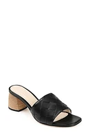 Journee Signature Kellee Woven Leather Sandal at Nordstrom,