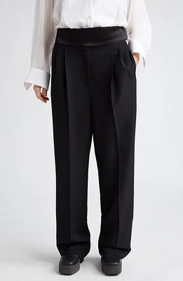 Stella McCartney Wool Tuxedo Pants 1000 - Black at Nordstrom, Us