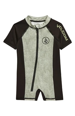 Volcom Zip One-Piece Rashguard Swimsuit at Nordstrom,