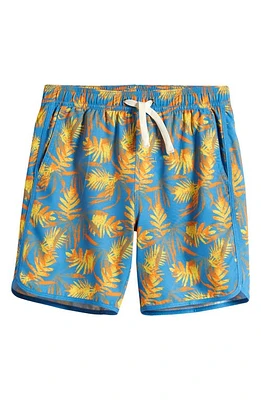 Fair Harbor Kids' Anchor Swim Trunks in Sundrenched Palms at Nordstrom