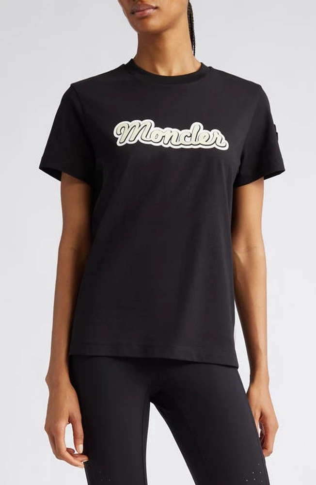 Moncler Logo Appliqué T-Shirt at Nordstrom,