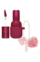 Kaja Jelly Charm Lip & Blush Stain with Glazed Key Chain in Cherry Spritz at Nordstrom