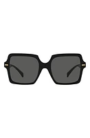 Versace 55mm Square Sunglasses in Black at Nordstrom