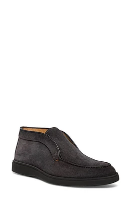 Santoni Suede Slip-On Grey at Nordstrom,